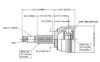 DODGE 4670013 Joint Kit, drive shaft
